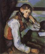 Paul Cezanne Boy in a Red Waistcoat china oil painting artist